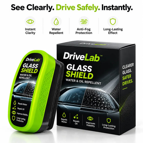 DriveLab™ Glass Shield – Water & Oil Repellent